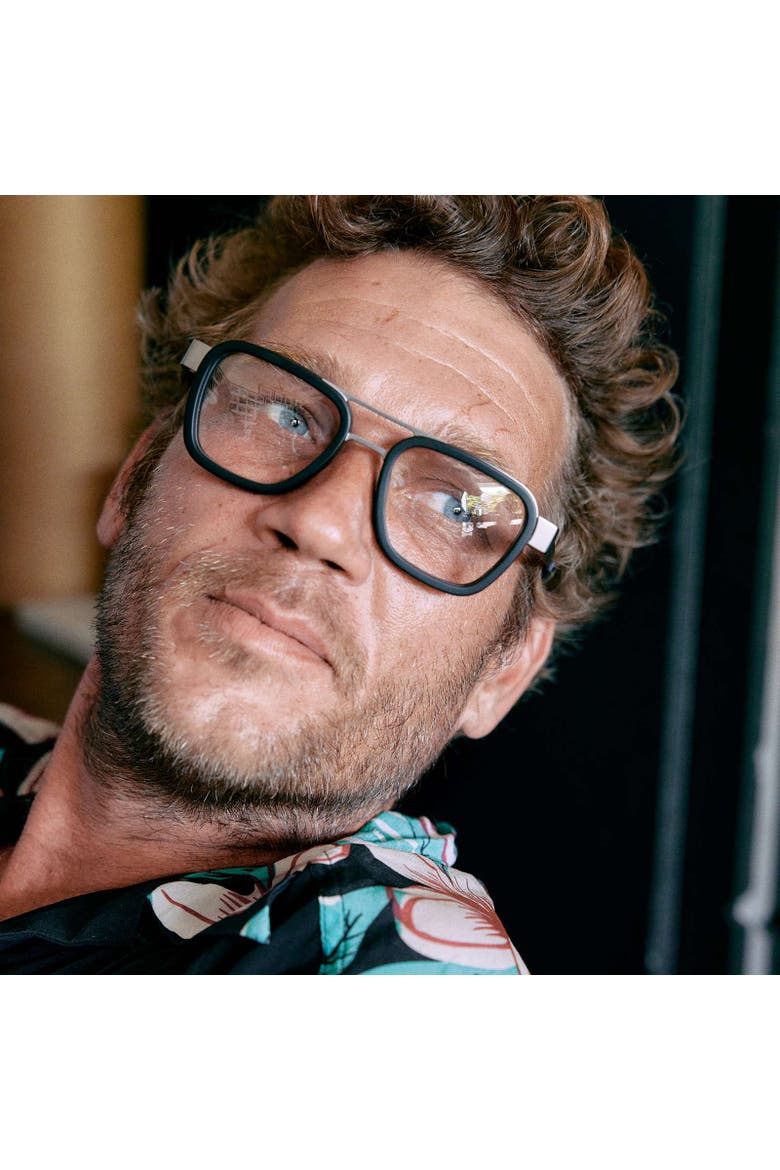 Bandit | Reading Glasses, Alternate, color, Matte Gold - Matte Black