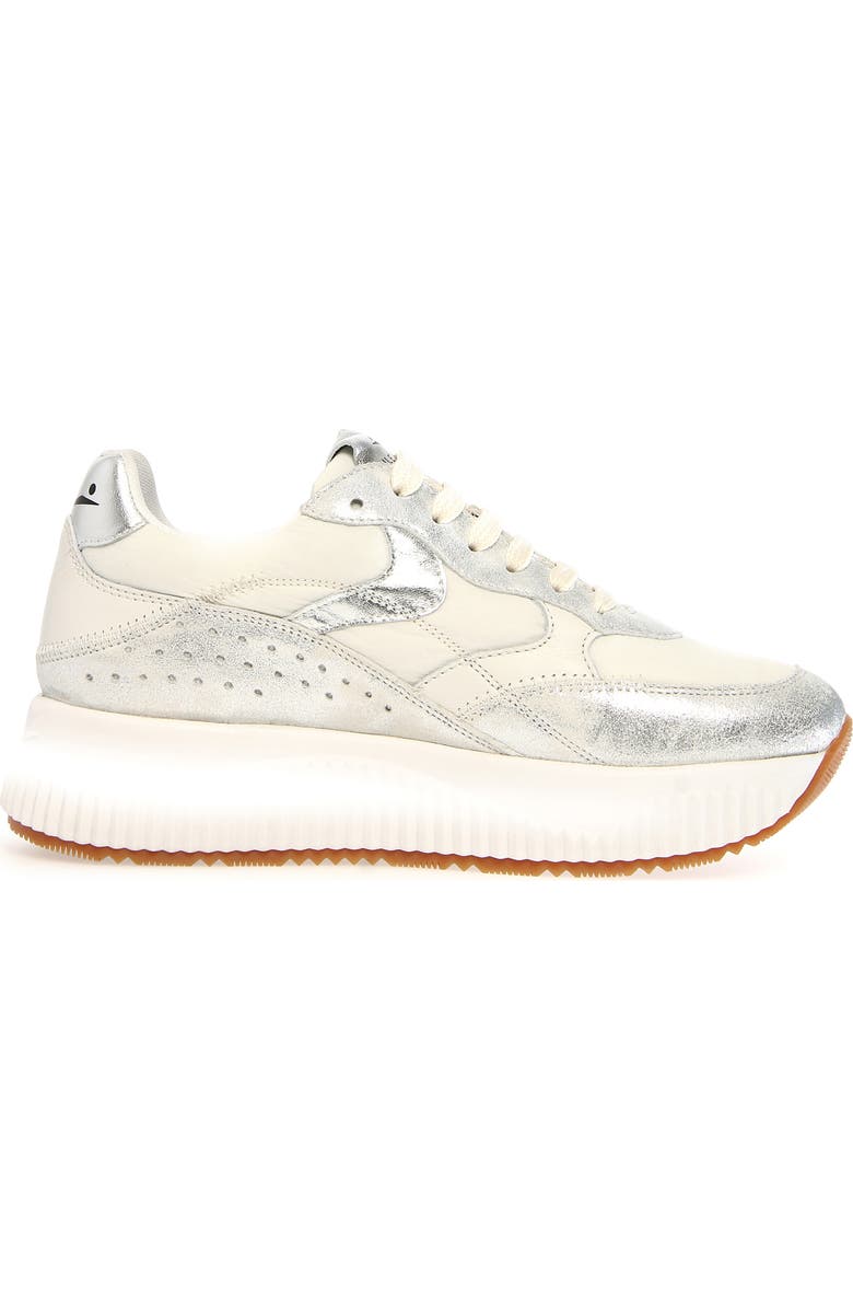 Voile Blanche Lana Fresh Platform Sneaker, Alternate, color, Silver White