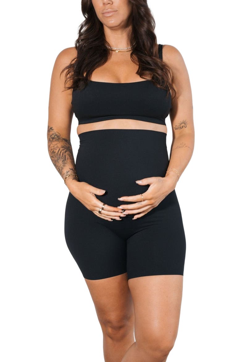 Cloud II Maternity Rider Short, Main, color, Midnight