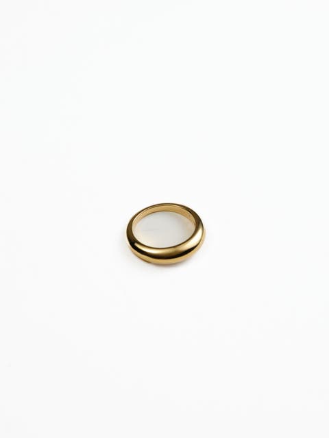 Natalie Thin Dome Ring