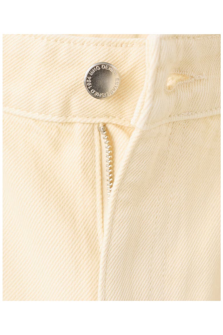 Open Stitch Straight Leg Jeans, Alternate, color, VANILLA