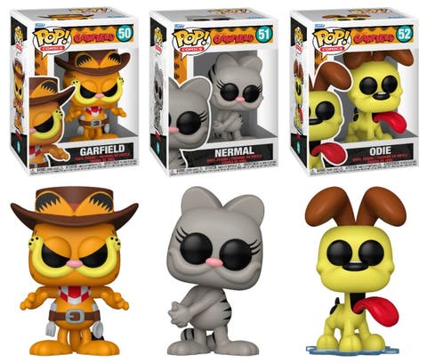 Garfield Funko Pop! Comics Complete Set (3)