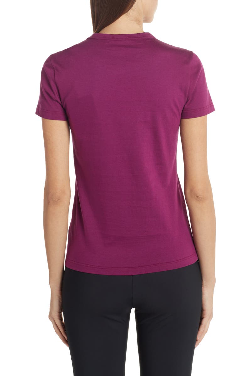 Moncler Monochromatic Logo Tee, Alternate, color, 