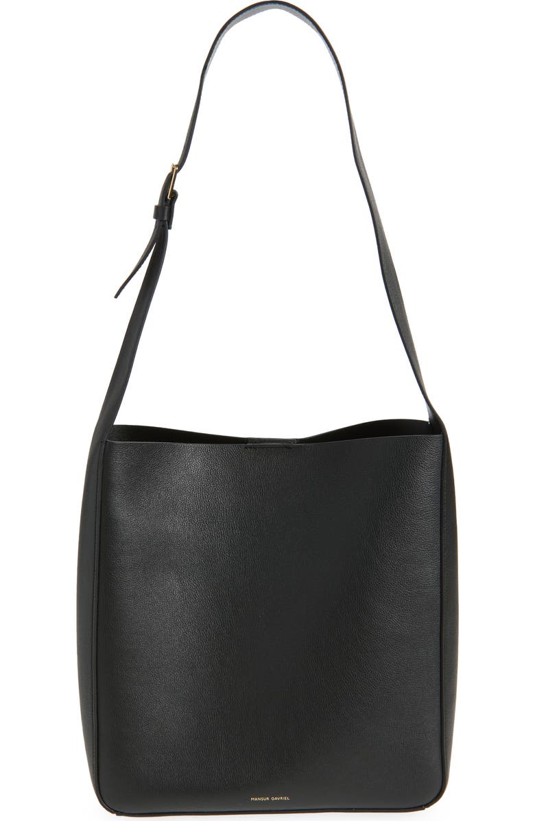 Mansur Gavriel Box Leather Tote, Main, color,