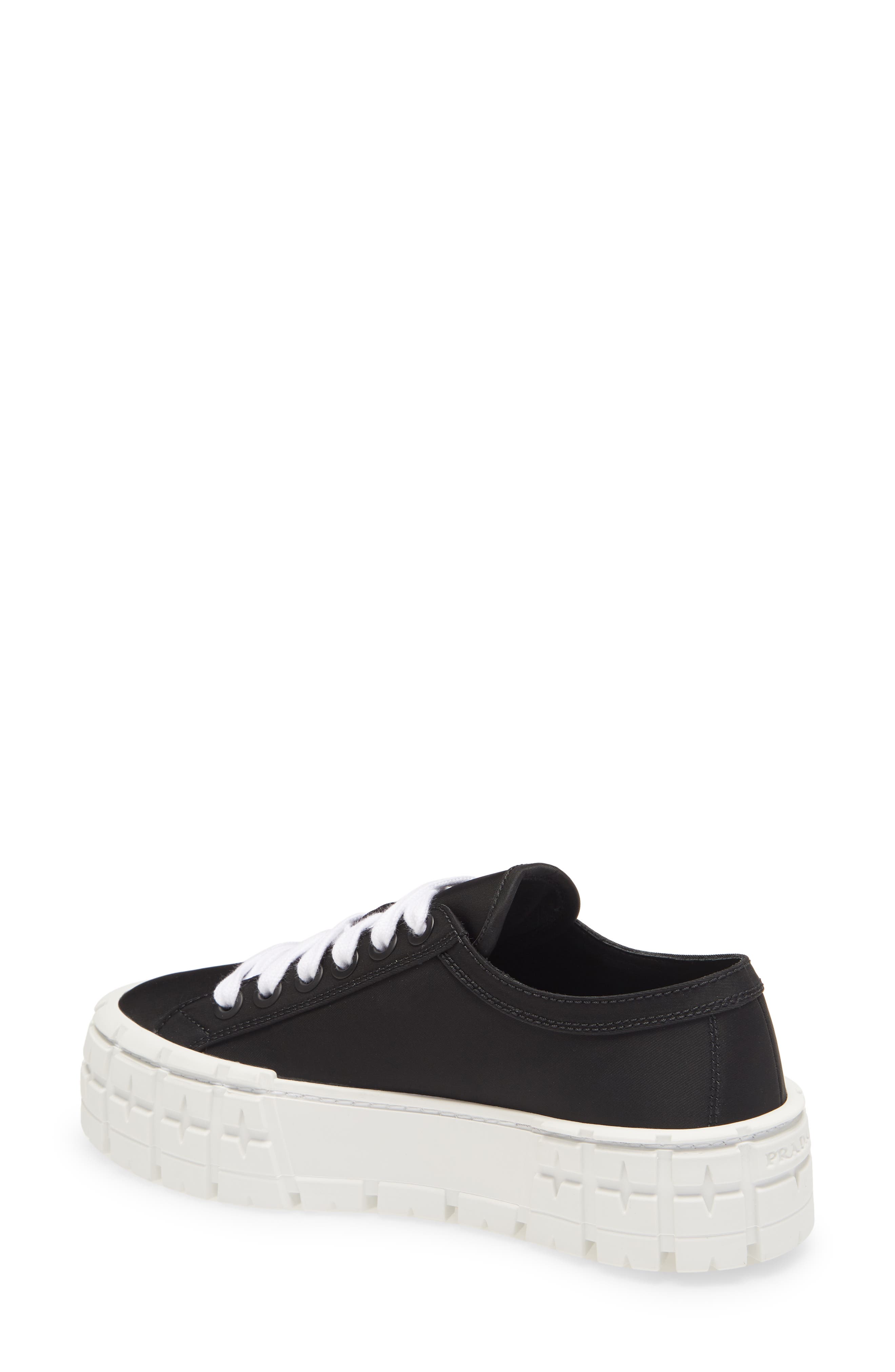 Prada Logo Lug Platform Sneaker, Alternate, color, 