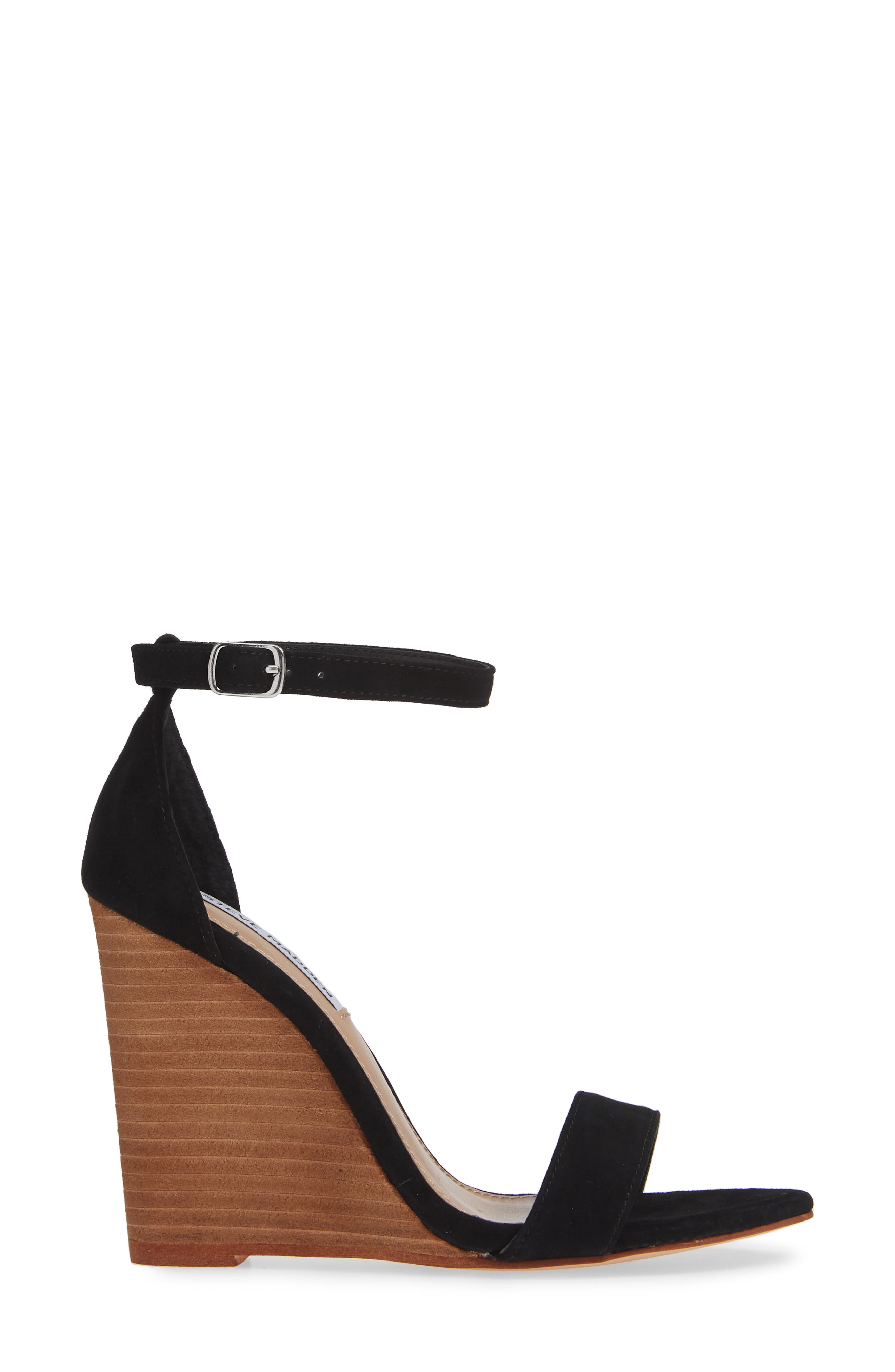 Steve Madden Mary Ankle Strap Wedge, Alternate, color, 