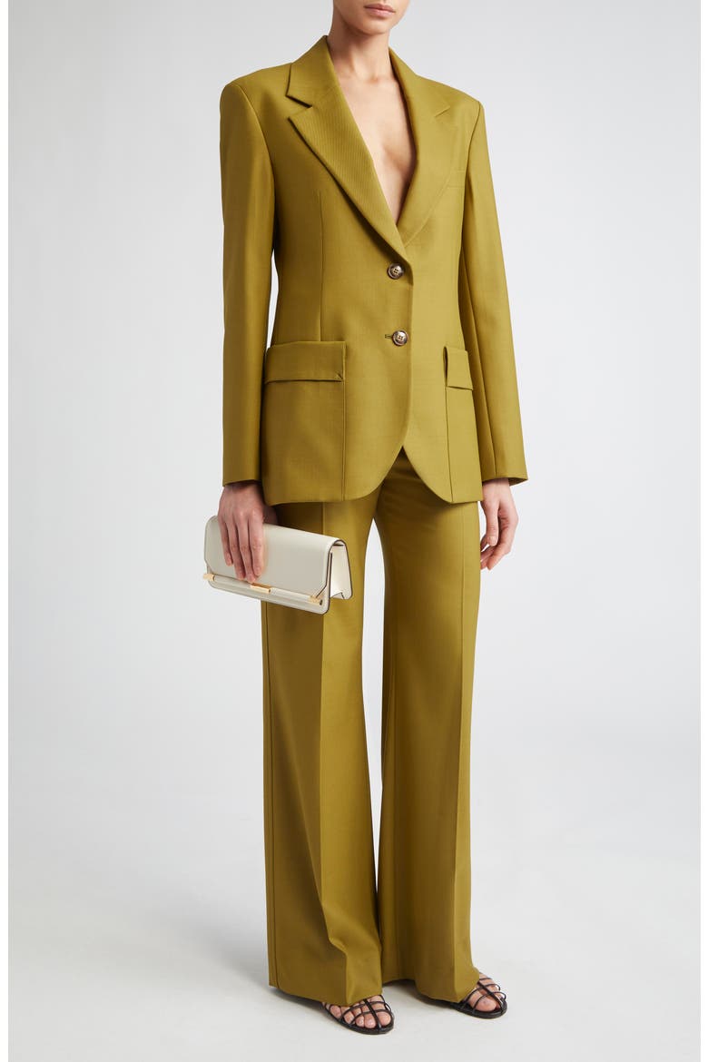 Patch Pocket Blazer, Alternate, color, WILLOW