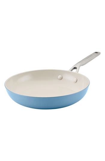 Kitchenaid 10-inch Hard Anodized Ceramic Nonstick Fry Pan In Blue