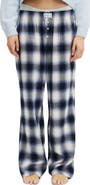 COTTON ON BODY Women's Flannel Wide Leg Pant