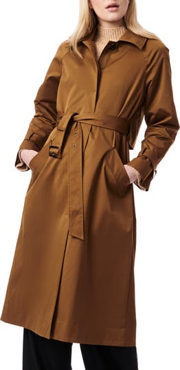 Bernardo Vintage Fur outlet Lined Trench Coat