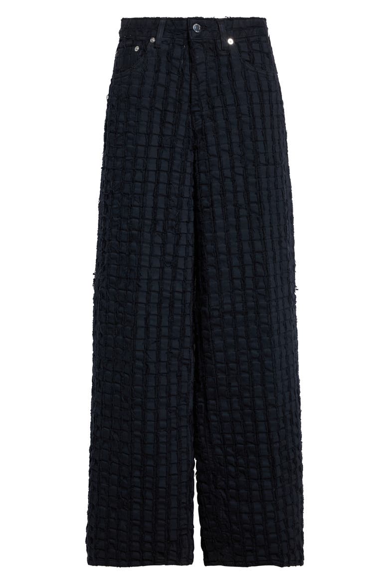 Bethany Wide Leg Jeans, Main, color, BLACK