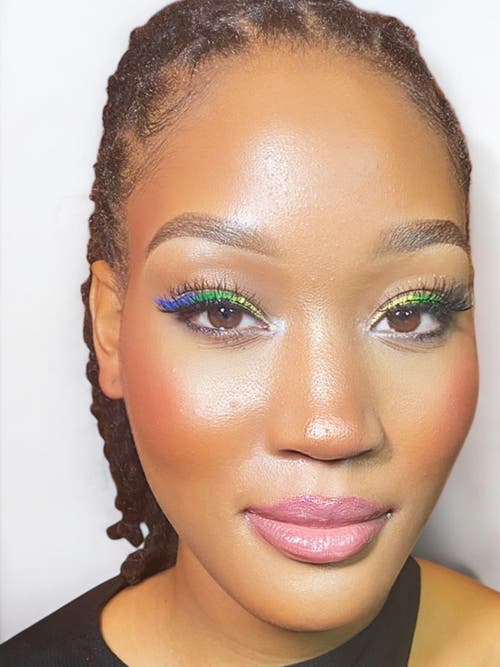 Ashunta Sheriff Beauty Uv Vegan Precision Gel Liner Pen In Limeade