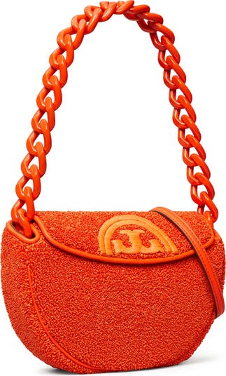 Mini Fleming Soft Crescent Shoulder Bag