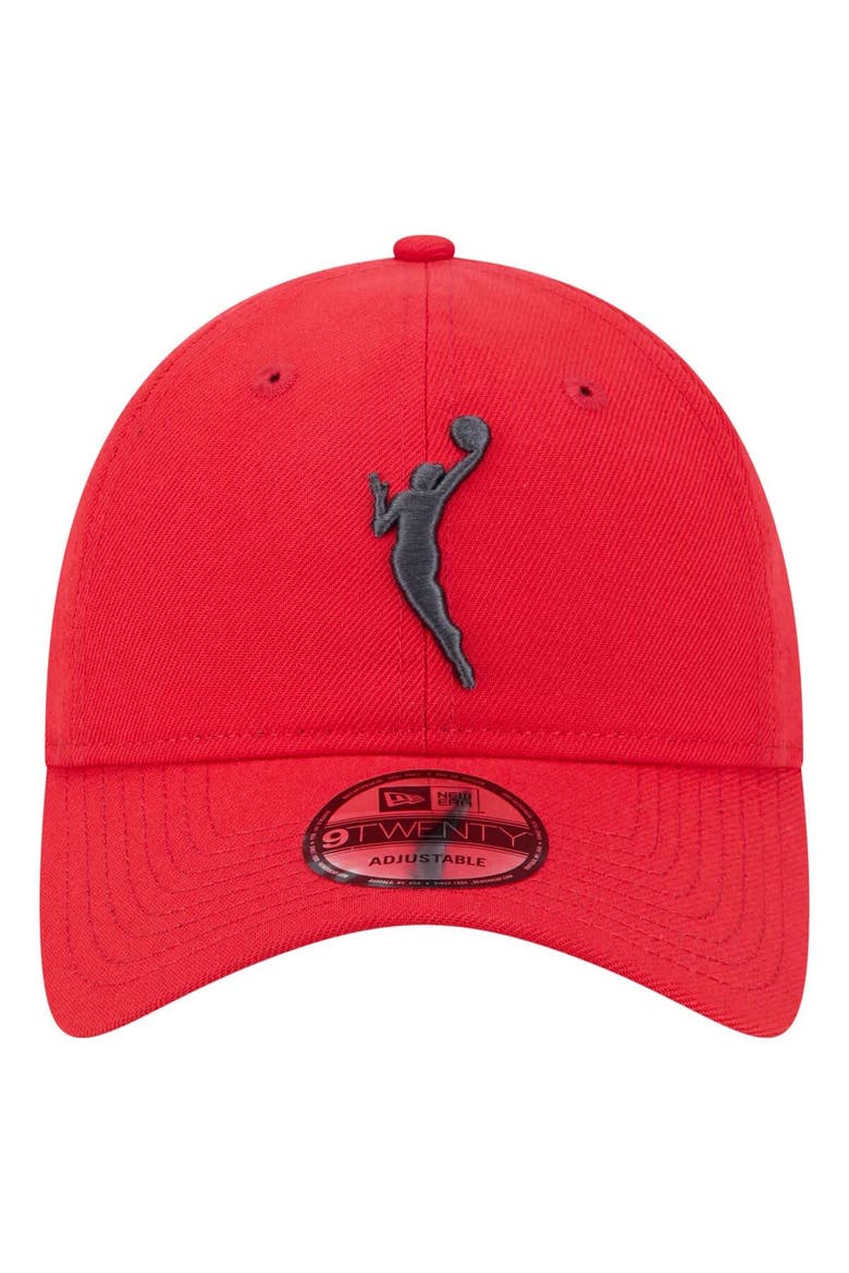 Men's New Era Red Atlanta Dream 9TWENTY Adjustable Hat, Alternate, color, Red
