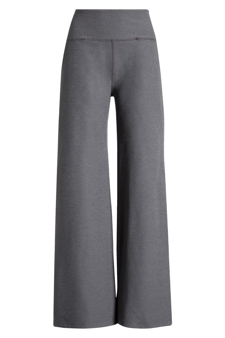 Space Dye Wide Leg Pants, Alternate, color, TRUE GRAY HEATHER