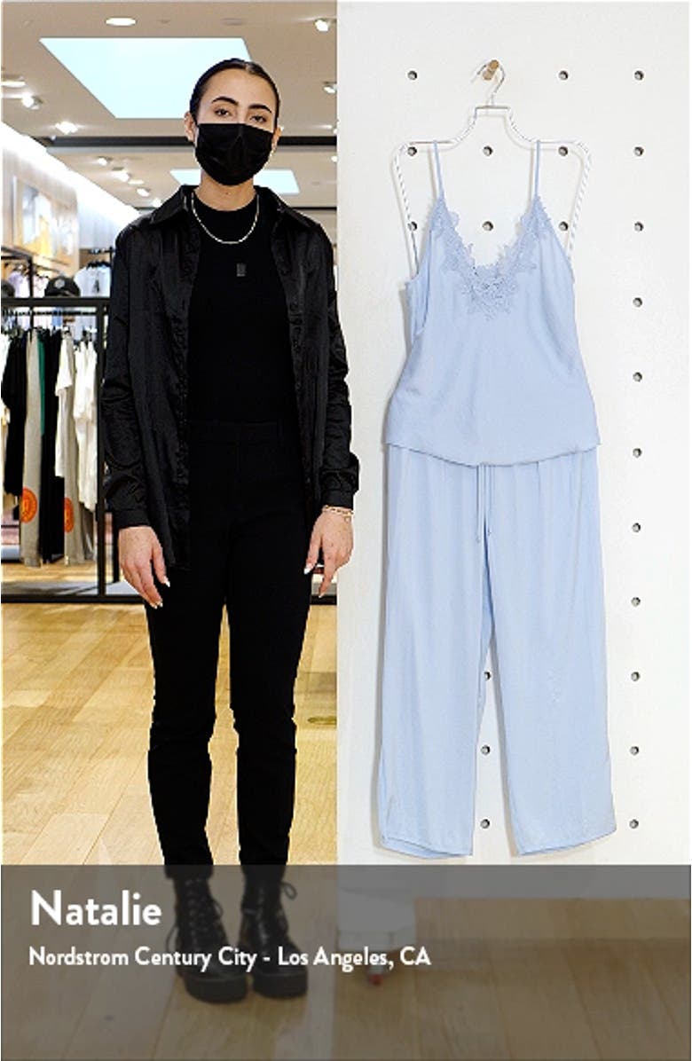 Pearl Satin & Lace Pajamas, sales video thumbnail