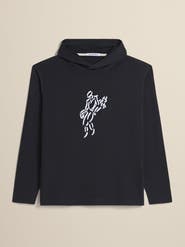 ASHWORTH GOLF Golfman Satin Stitch Hoodie