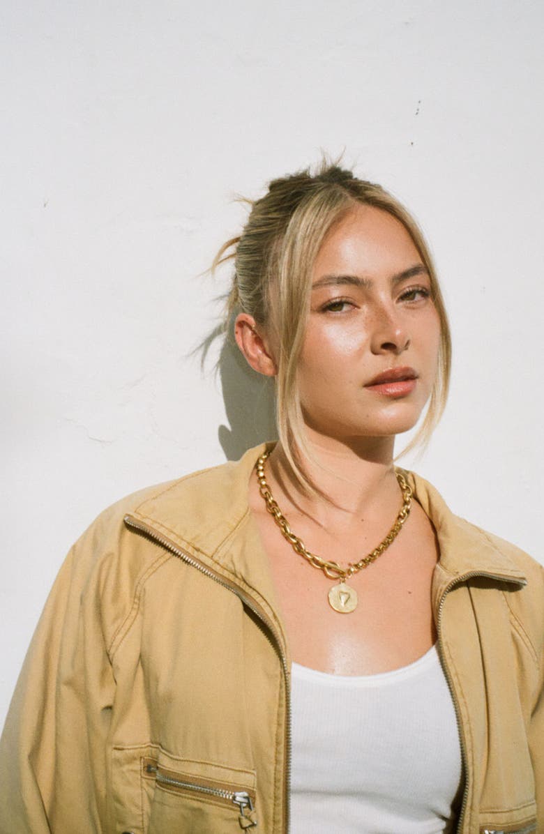 sccollection Posey Necklace, Alternate, color, Gold