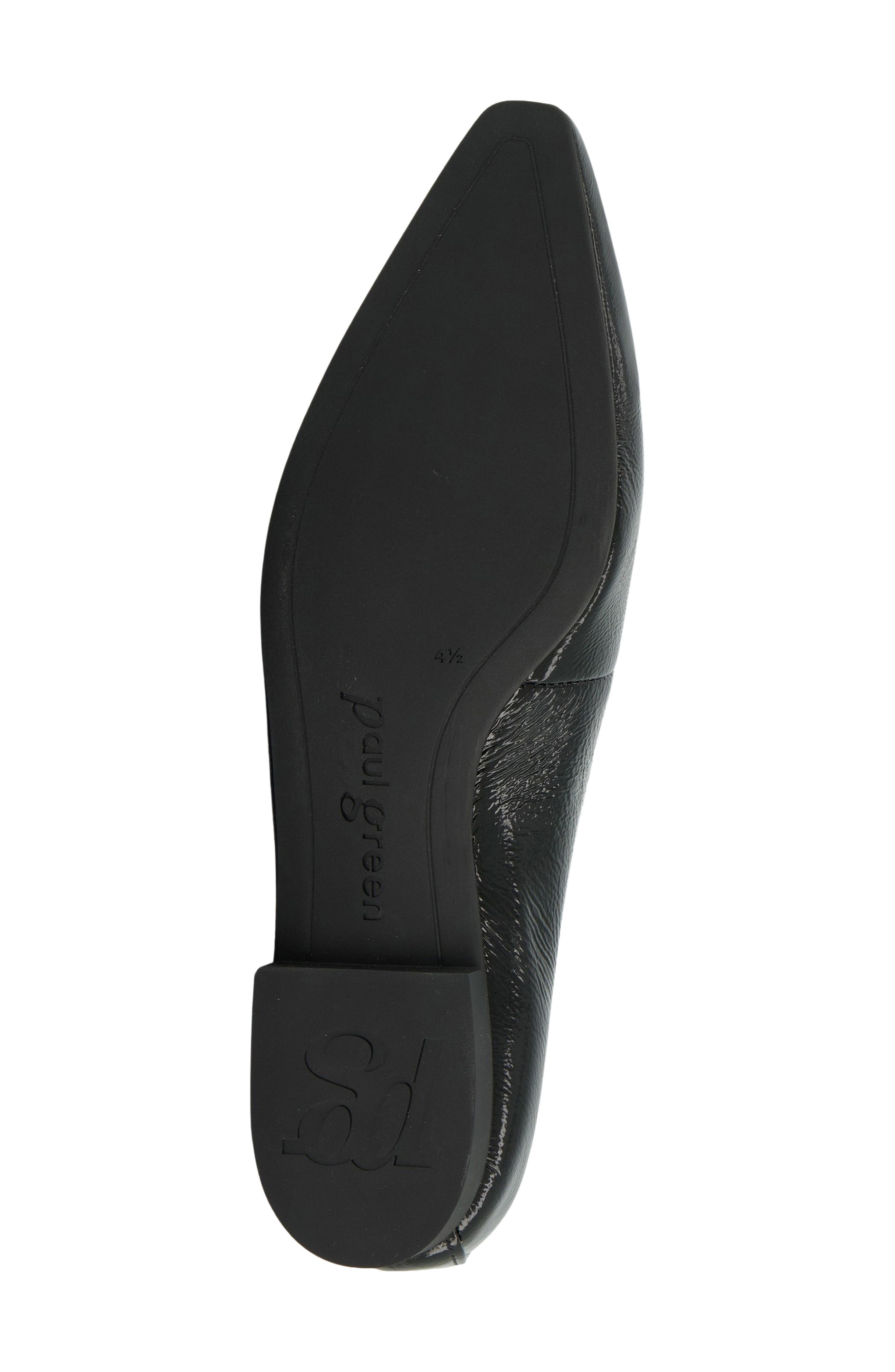 Fiji Mary Jane Flat, Alternate, color, BLACK CRINKLED PATENT
