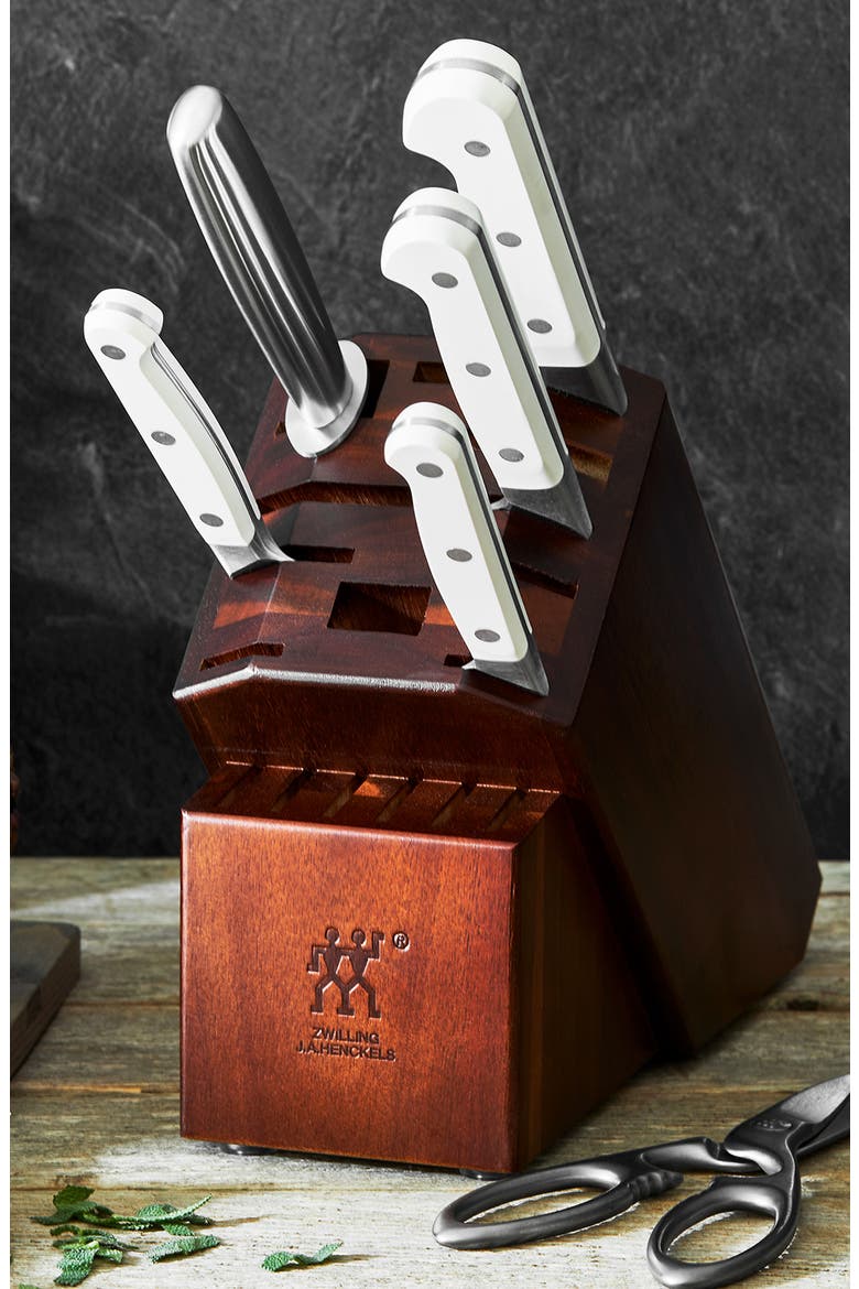 Pro Le Blanc 7-Piece Knife Block Set, Alternate, color, SILVER