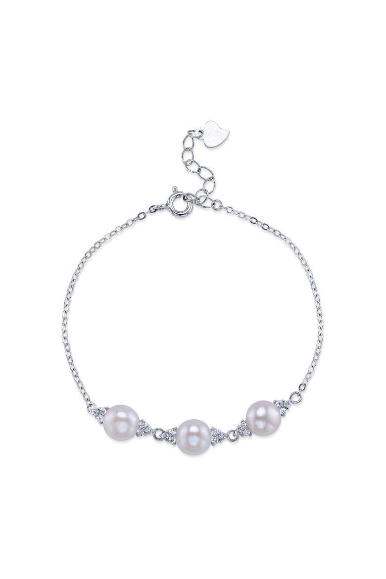 White Freshwater Pearl Rory Bracelet, Main, color, White Pearls