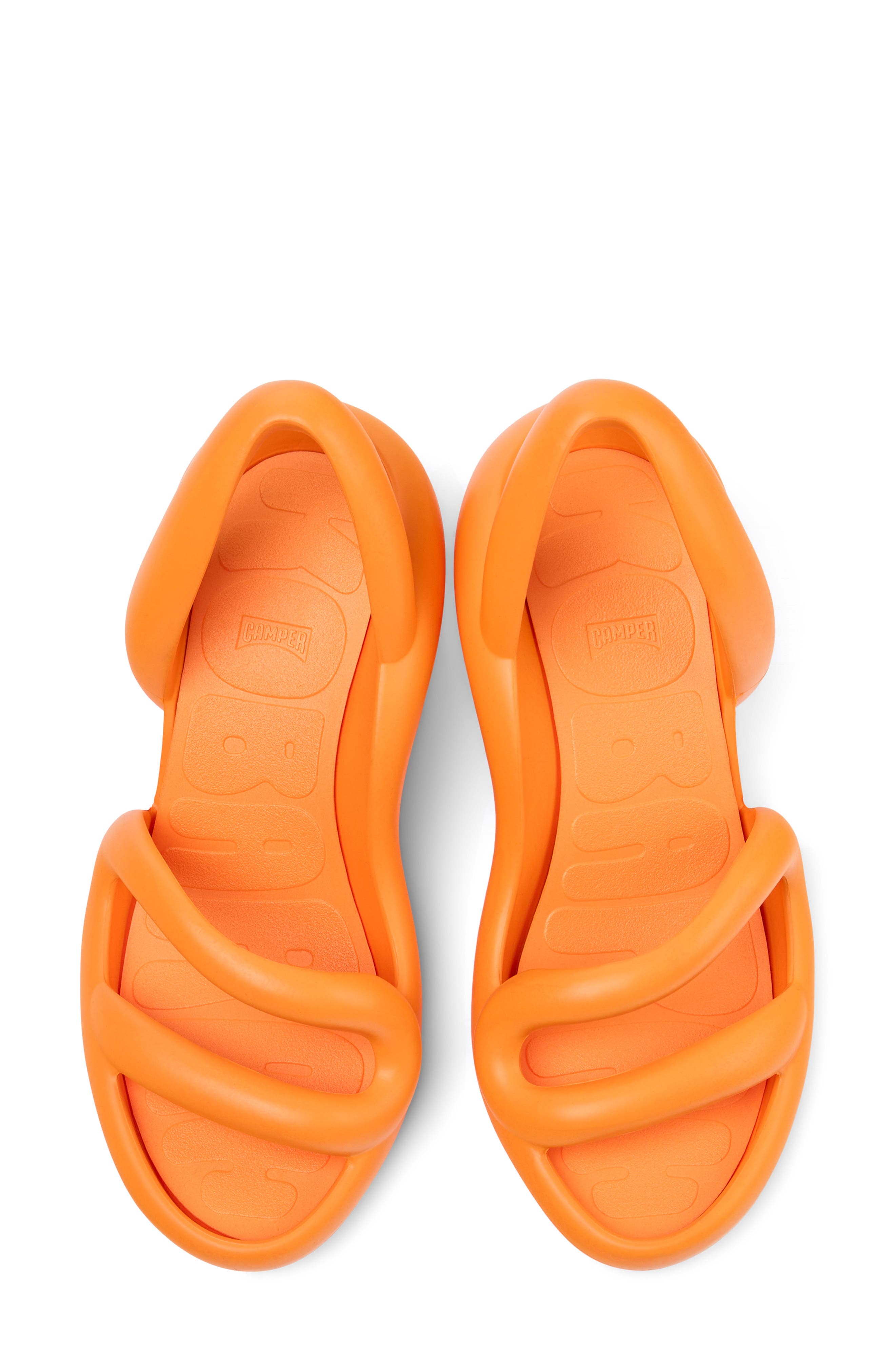 Camper Kobarah Slingback Sandal, Alternate, color, Bright Orange