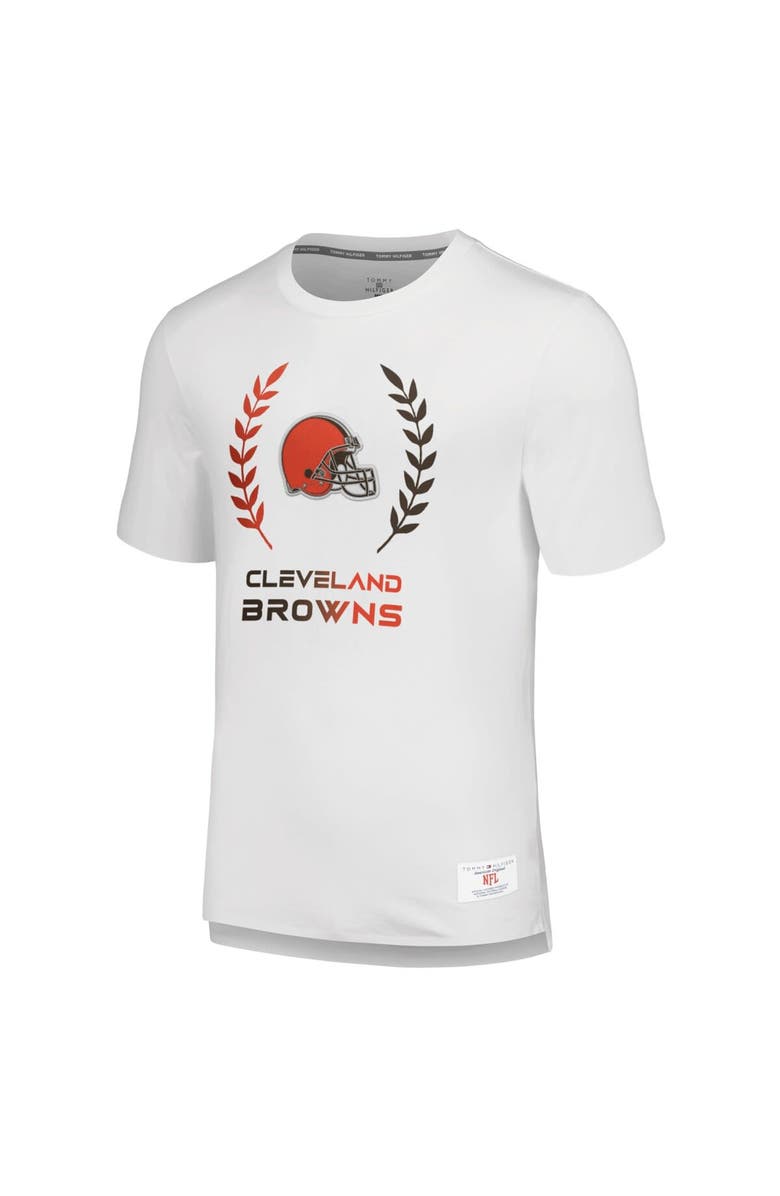 Tommy Hilfiger Men's Tommy Hilfiger White Cleveland Browns Miles T-Shirt, Alternate, color, 