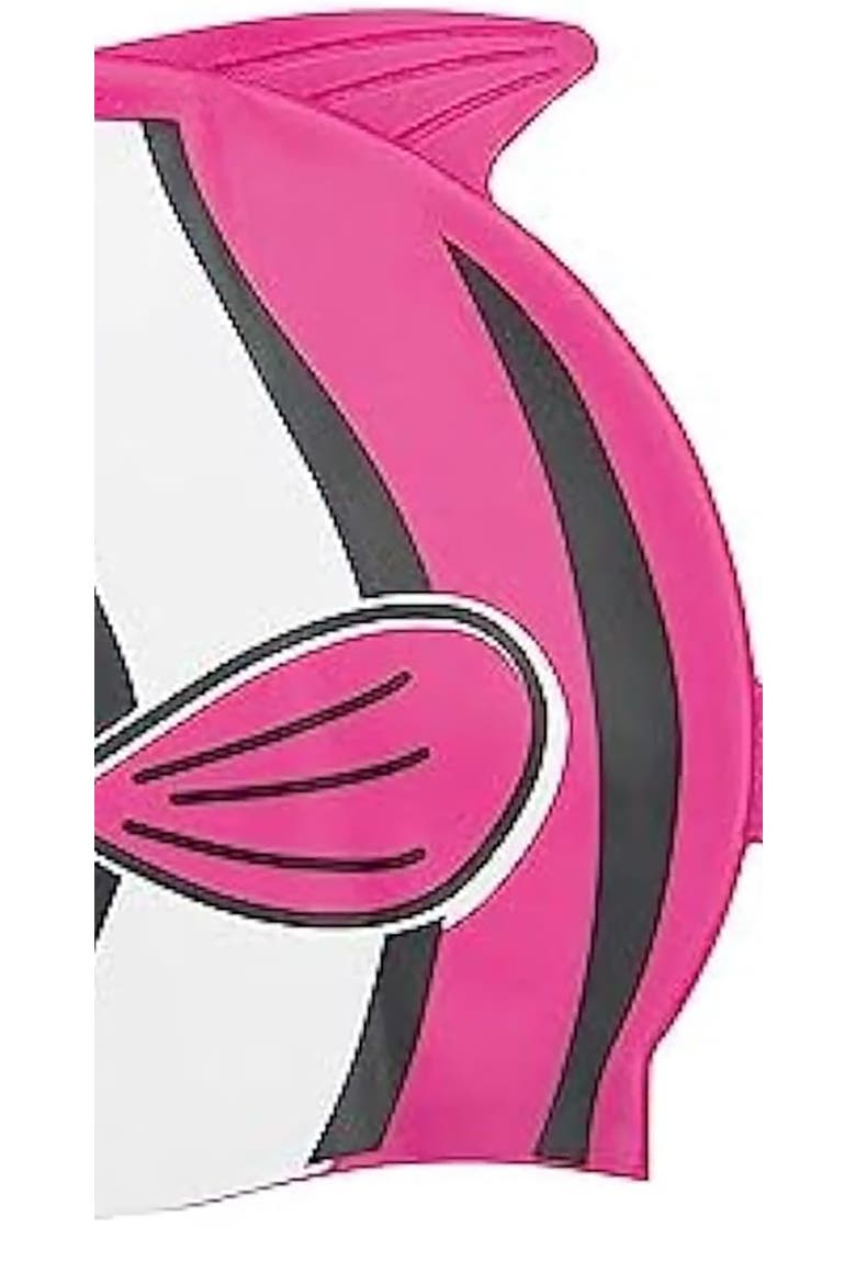 Silicone Lil' Buddy Swim Cap, Alternate, color, Multicolored