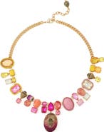 Kurt Geiger London Gemstone Statement Necklace