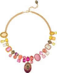 Kurt Geiger London Gemstone Statement Necklace
