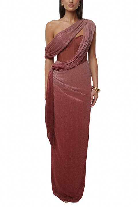 Celestina Draped Maxi Dress