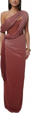JLUXLABEL Celestina Draped Maxi Dress