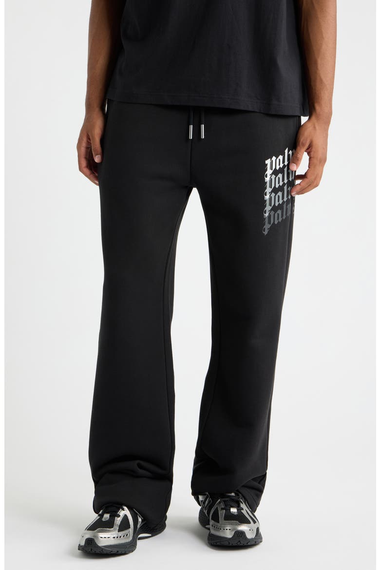 Logo Print Sweatpants, Main, color, BLACK BEAUTY