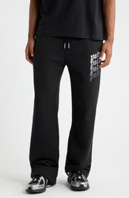 PLAY PALM ANGELS Logo Print Sweatpants