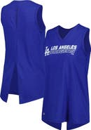 LEVELWEAR Women's Levelwear  Royal Los Angeles Dodgers Paisley Chase V-Neck Tank Top