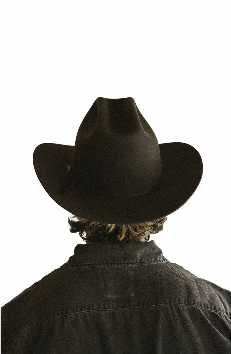 Two Roads Hat Co. Butler County Retro Western Hat, Alternate, color, Hickory