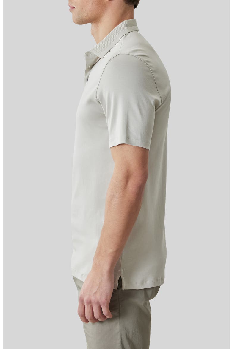 Georgia Pima Cotton Polo, Alternate, color, MOONSTONE