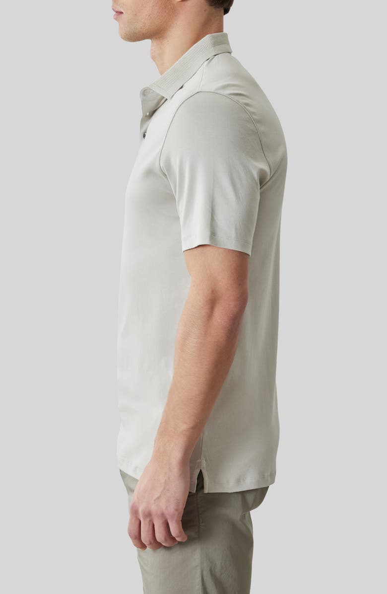 Robert Barakett Georgia Pima Cotton Polo, Alternate, color, Moonstone