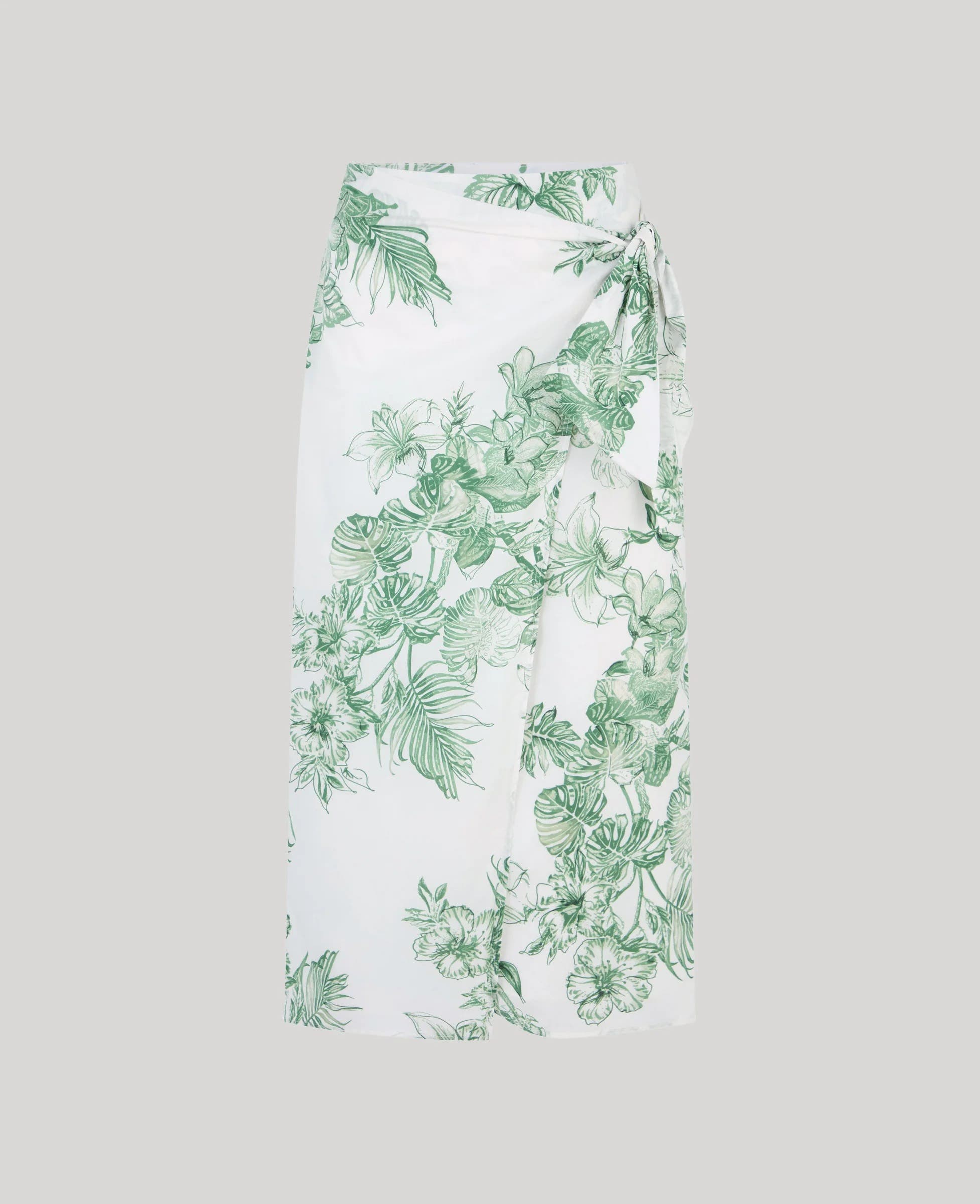 selected Tropical Green Floral