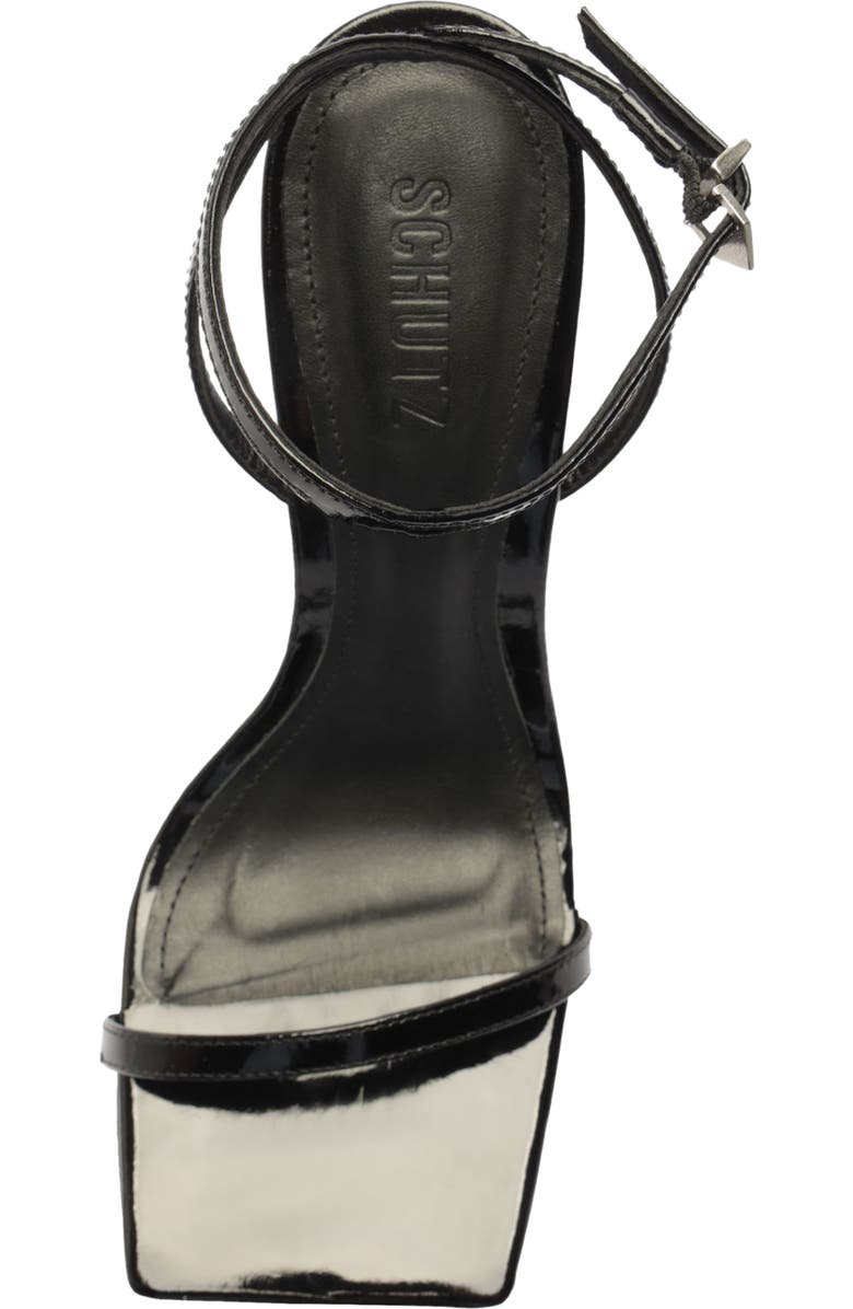 Schutz Siena Ankle Strap Wedge Sandal, Alternate, color,