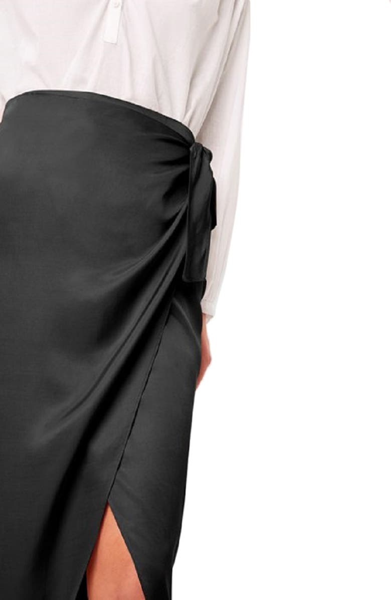 French Connection Gabina Drape Skirt, Alternate, color,