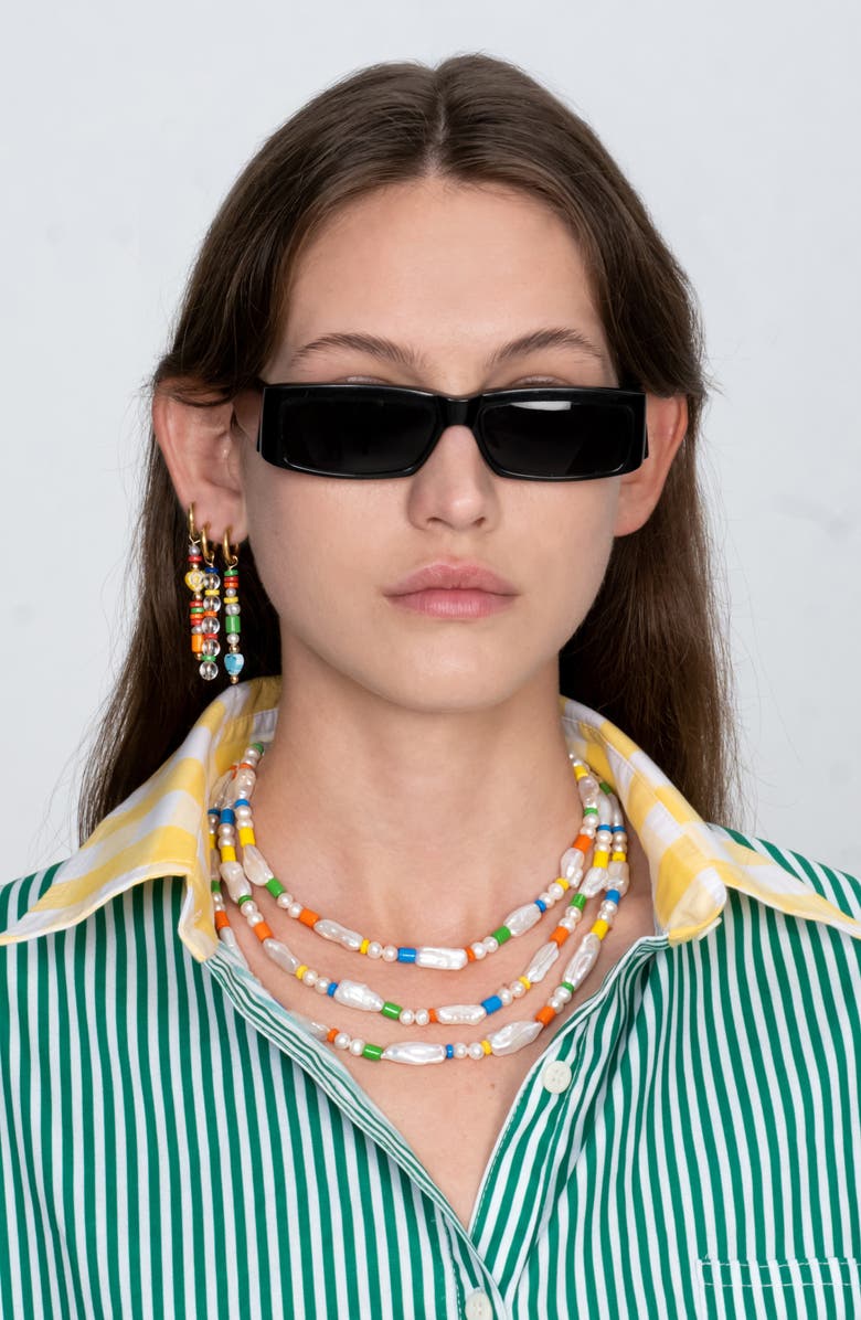 Éliou Lisa Beaded Necklace, Main, color,