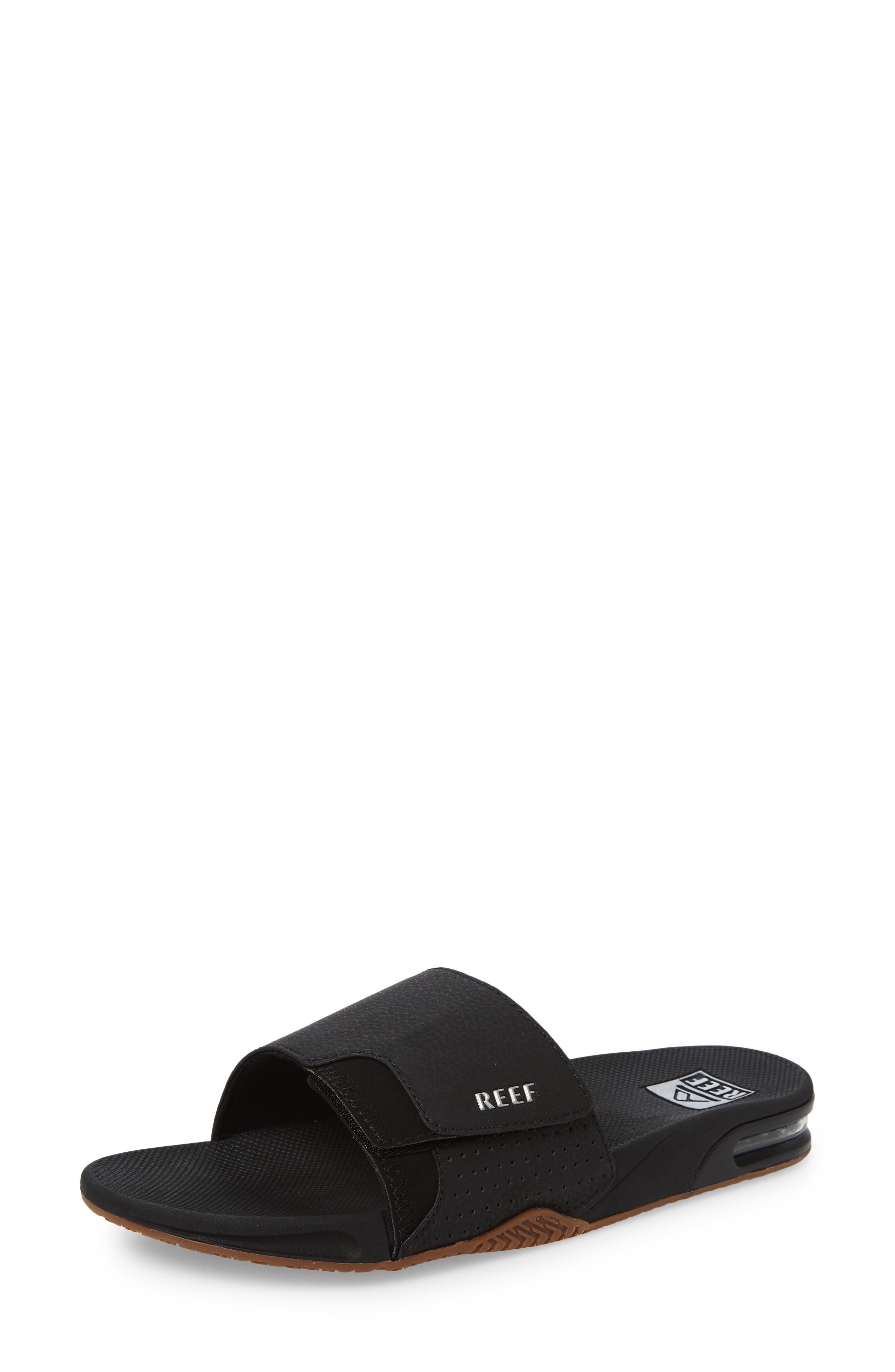 Reef Fanning Slide Sandal, Main, color, 