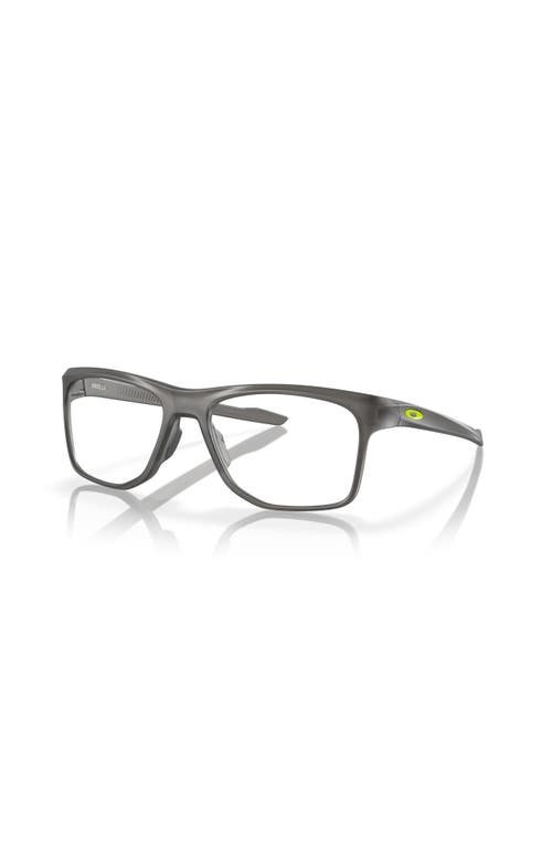 Oakley 55mm Rectangle Optical Glasses In Gray