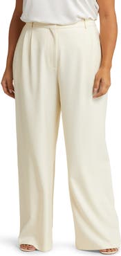Nordstrom Pleat Front Wide Leg Pants