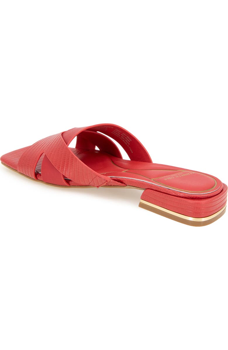 Kenneth Cole Issa Slide Sandal, Alternate, color, Red Lizard
