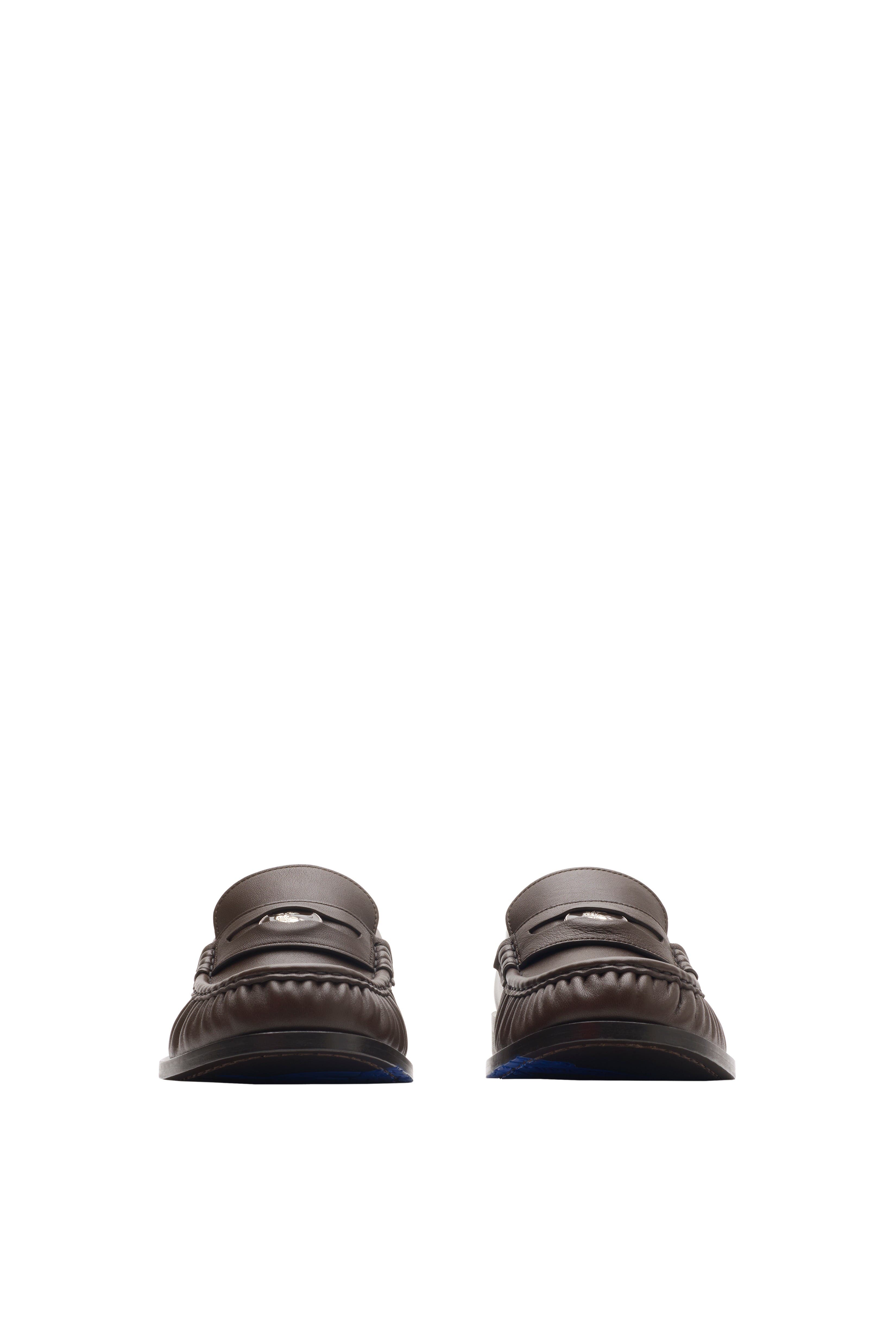 Leather Cadet Loafers - image 4