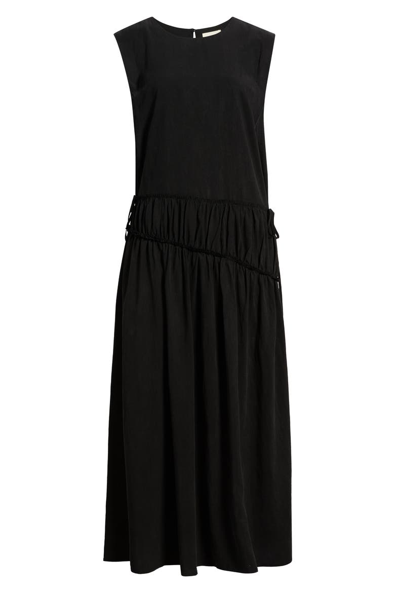 Aisling Maxi Dress, Alternate, color, BLACK