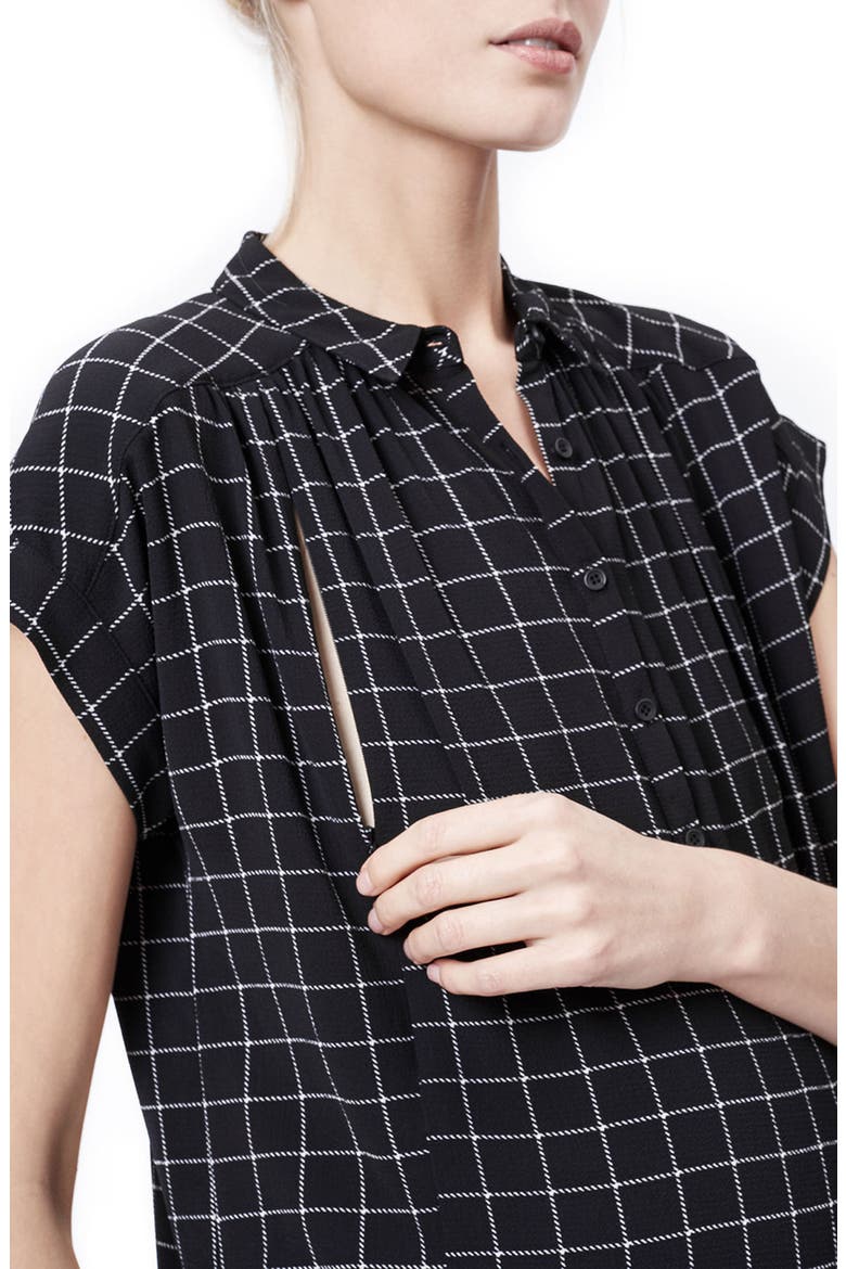 Shannon Maternity/Nursing Top, Alternate, color, BOX PLAID