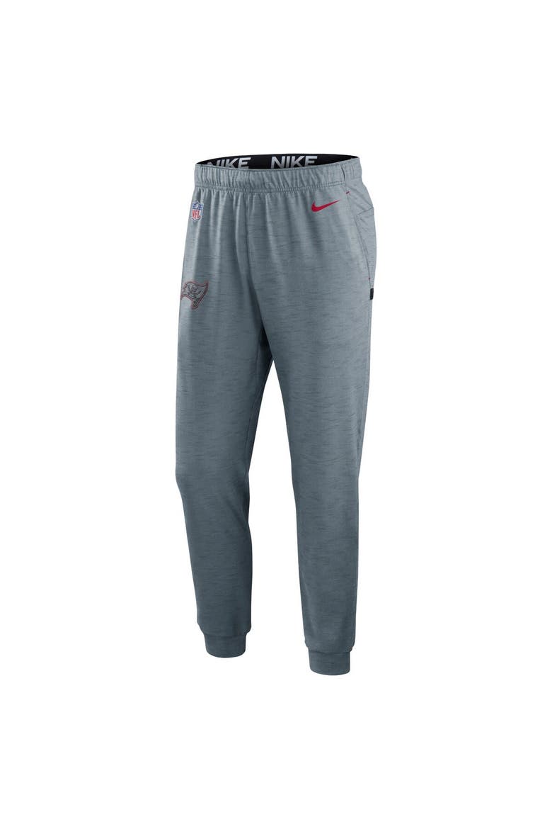 Men's Nike Heather Gray Tampa Bay Buccaneers Sideline Pop Player Performance Lounge Pants, Alternate, color, Heather Gray